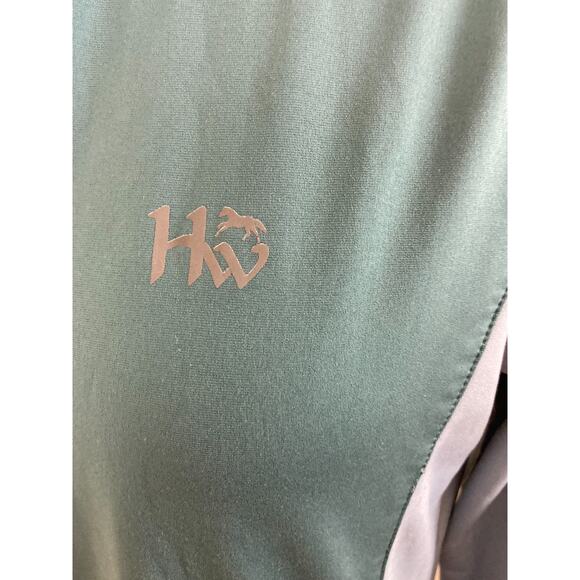 Horseware Thea Tech Quarter Zip Fleece Top Green Size Large Equestrian - Picture 4 of 5